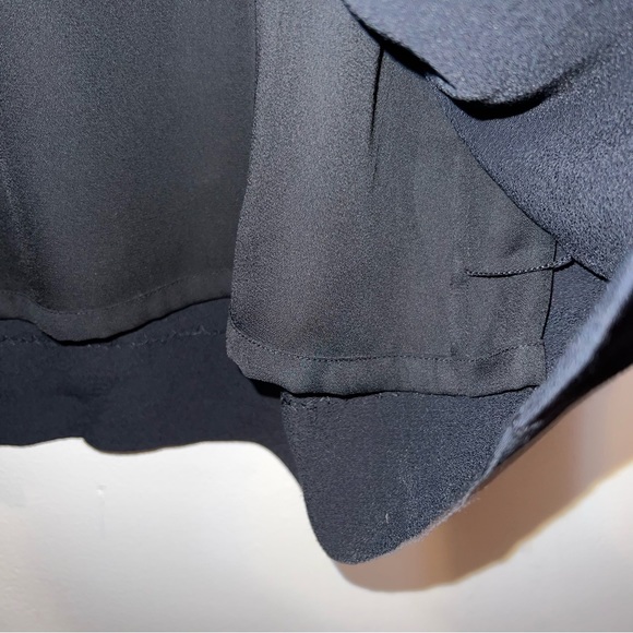 kate spade New York V-Neck Dress with Elastic Waist Black Size 12 - Picture 5 of 6